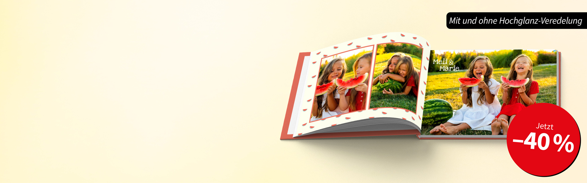 Fotobuch Hardcover ca. A4 quer -40 % Fotobuch Hardcover ca. A4 quer -40 %