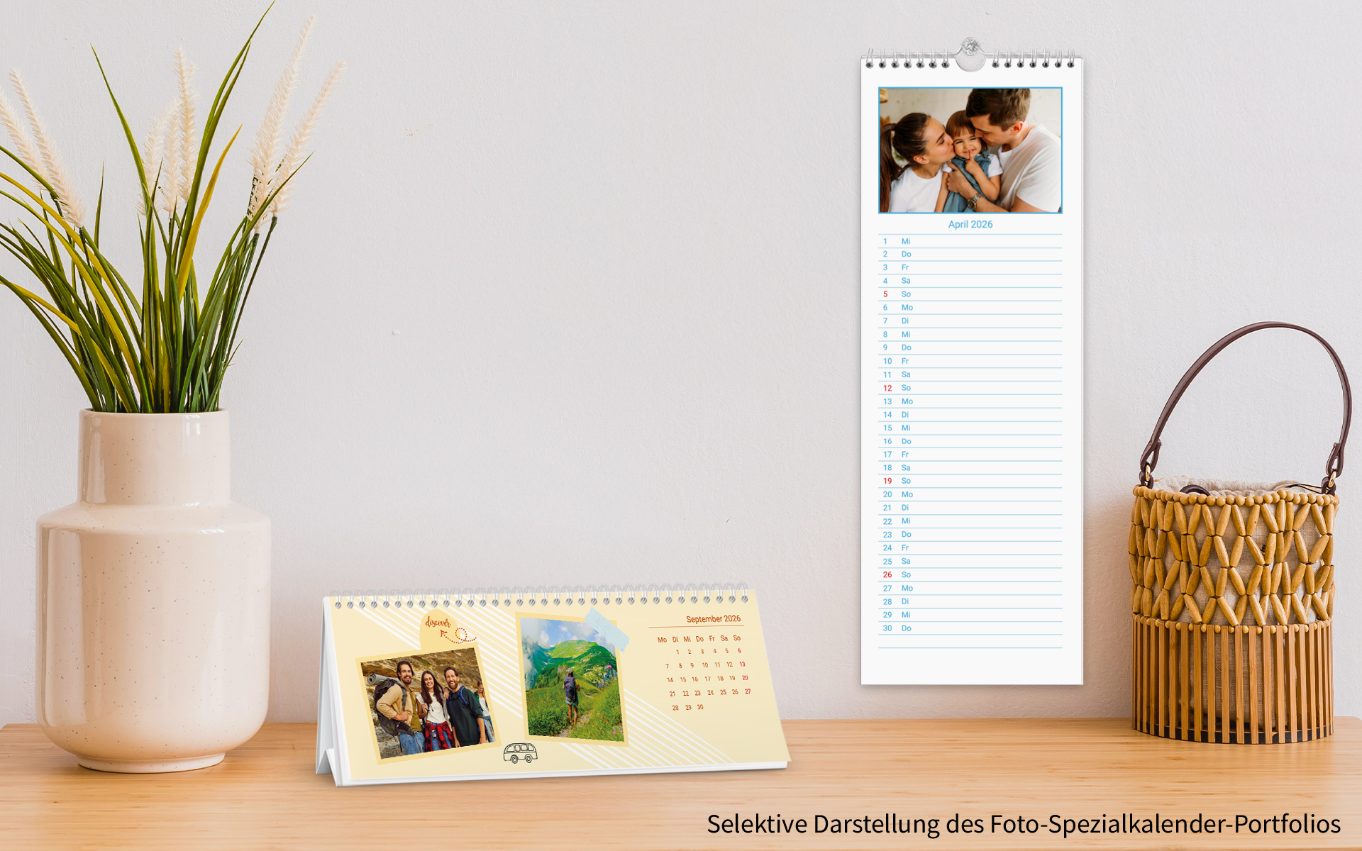 Individuelle Fotokalender gestalten bei HappyFoto