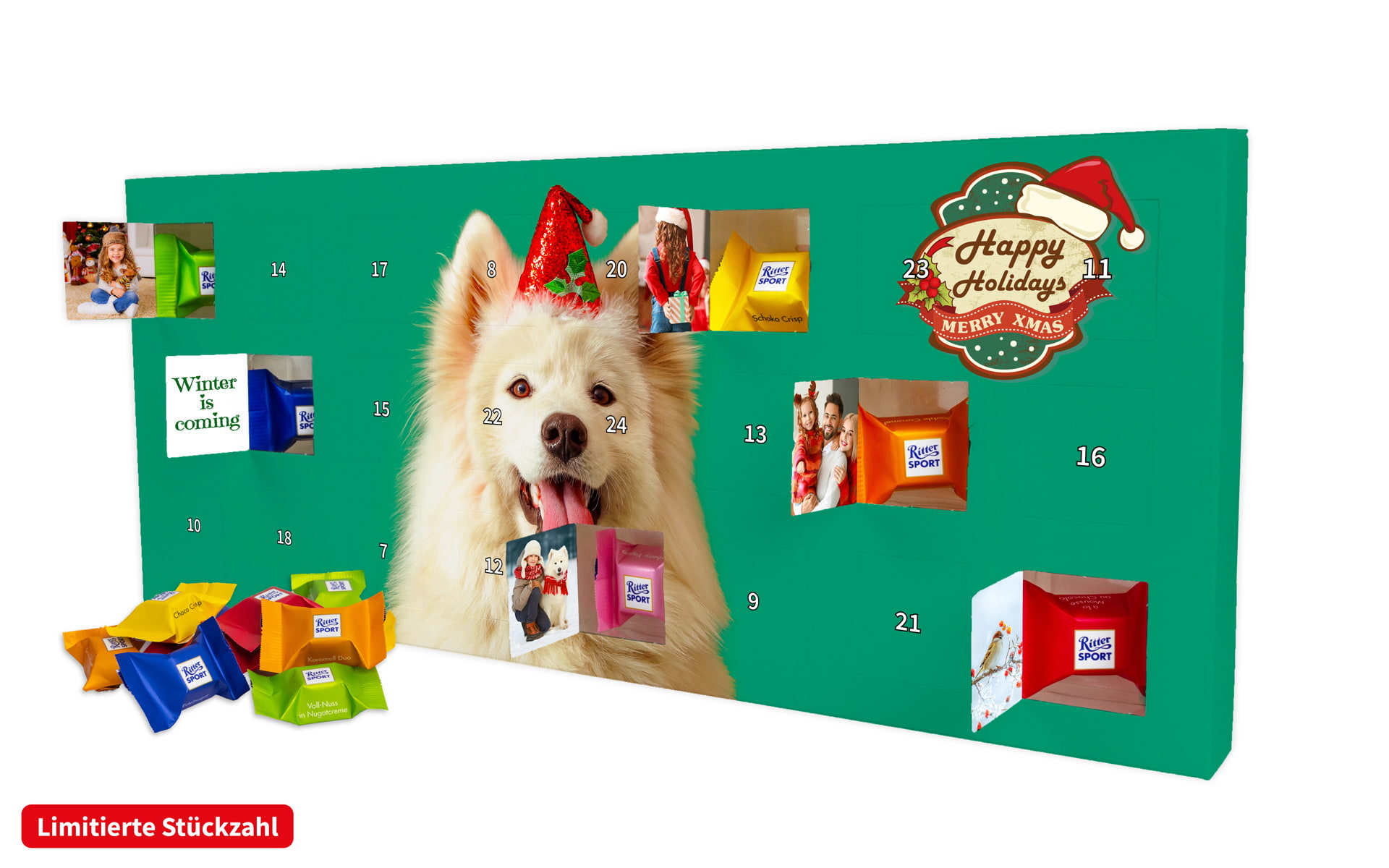 Schoko Adventkalender von HappyFoto Schoko Adventkalender von HappyFoto