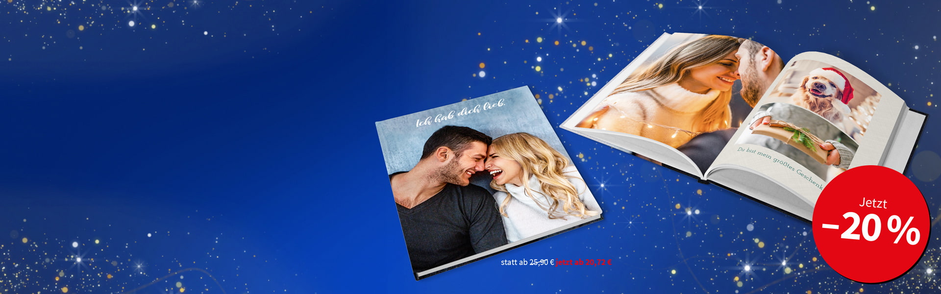 Fotobuch Hardcover ca. A4 hoch -20 % Fotobuch Hardcover ca. A4 hoch -20 %