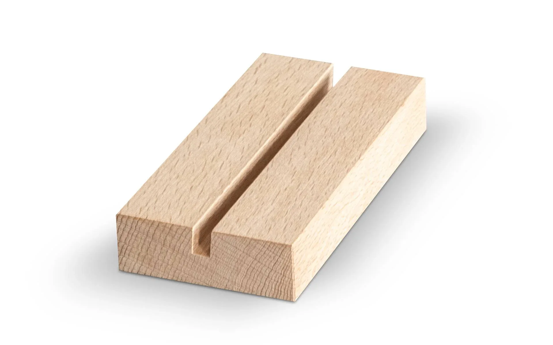 Holzblock-Kalender quer - Holzblock