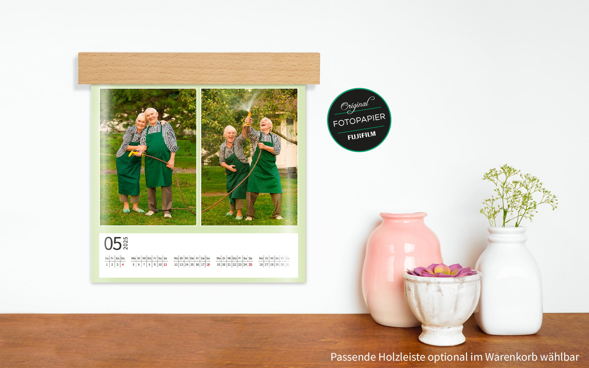 echtFoto-Wandkalender ca. 30 x 30 cm von HappyFoto