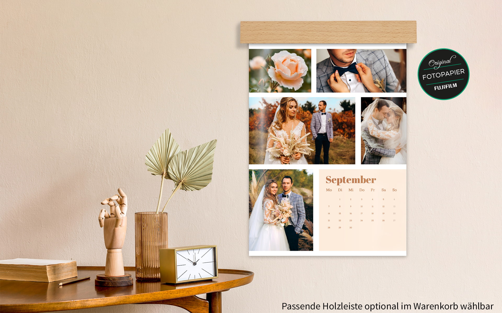 echtFoto-Wandkalender ca. A4 hoch von HappyFoto