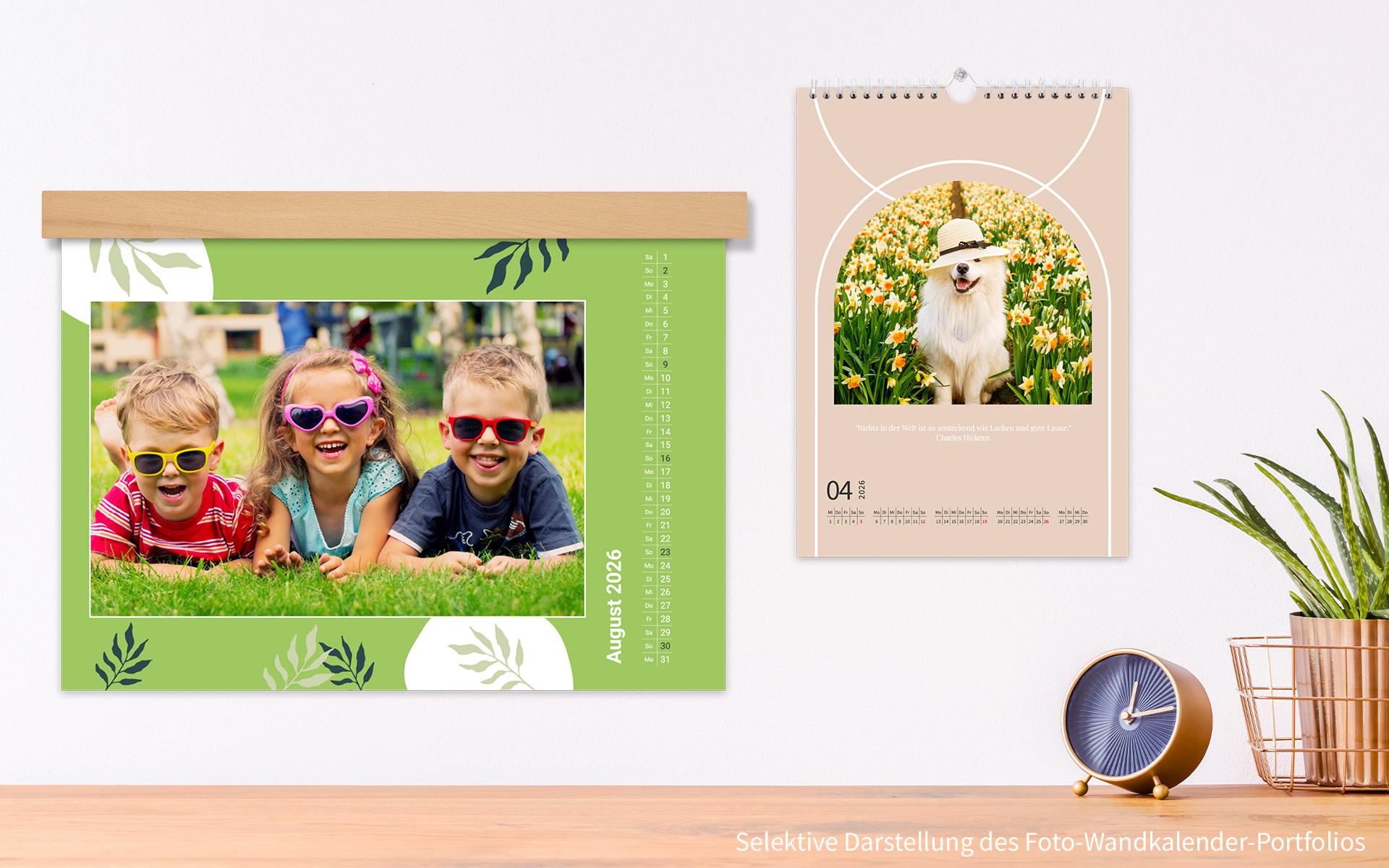 Persönlicher Wandkalender - selbst gestalten bei HappyFoto Persönlicher Wandkalender - selbst gestalten bei HappyFoto