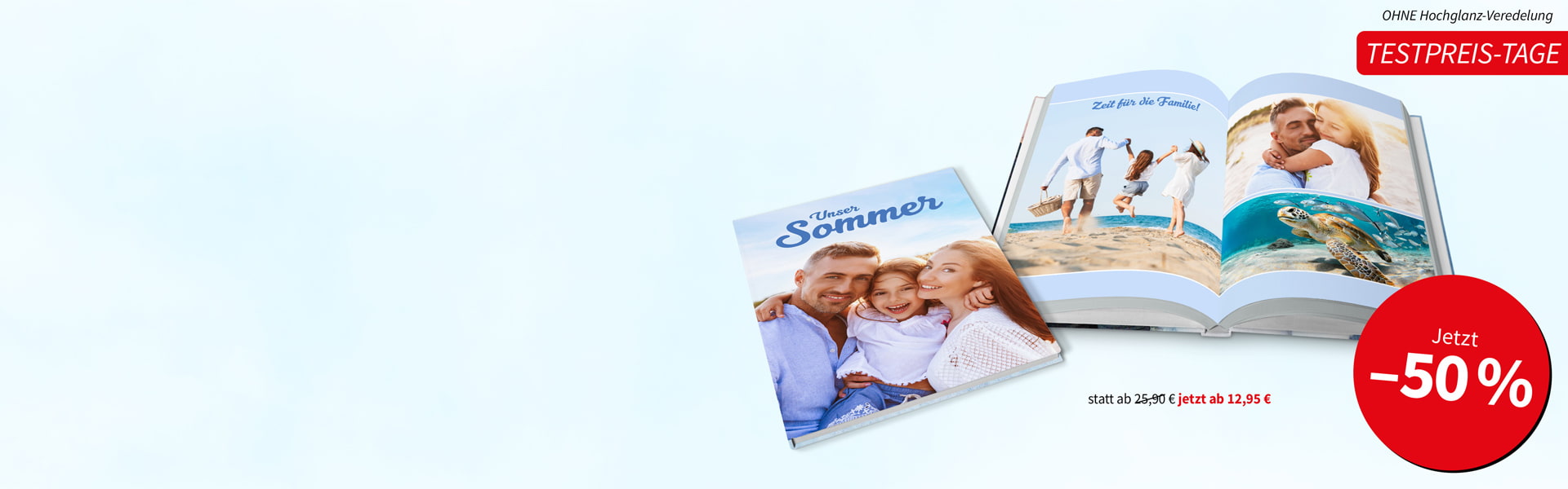 Fotobuch Hardcover ca. A4 hoch -50 % Fotobuch Hardcover ca. A4 hoch -50 %