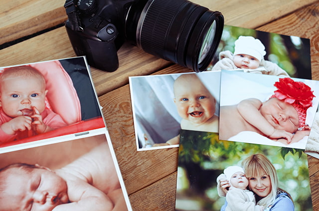 Neugeborenen-Fotoshooting - Fotoshooting mit Babys