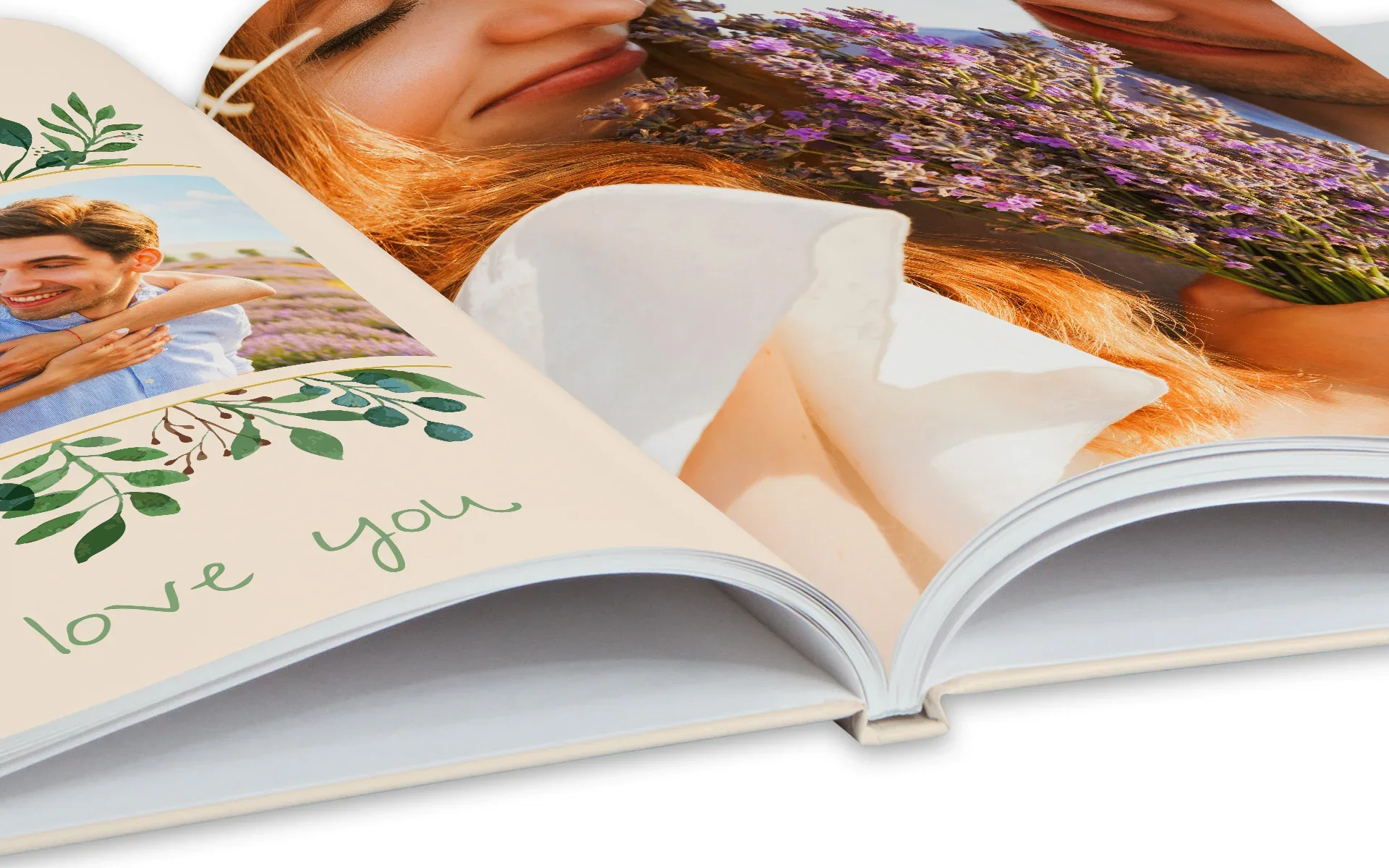 Happy Fotobuch ca. A5 hoch – Bindungsart Ein Happy Fotobuch ca. 13 x 19 cm Hardcover mit Klebebindung.
