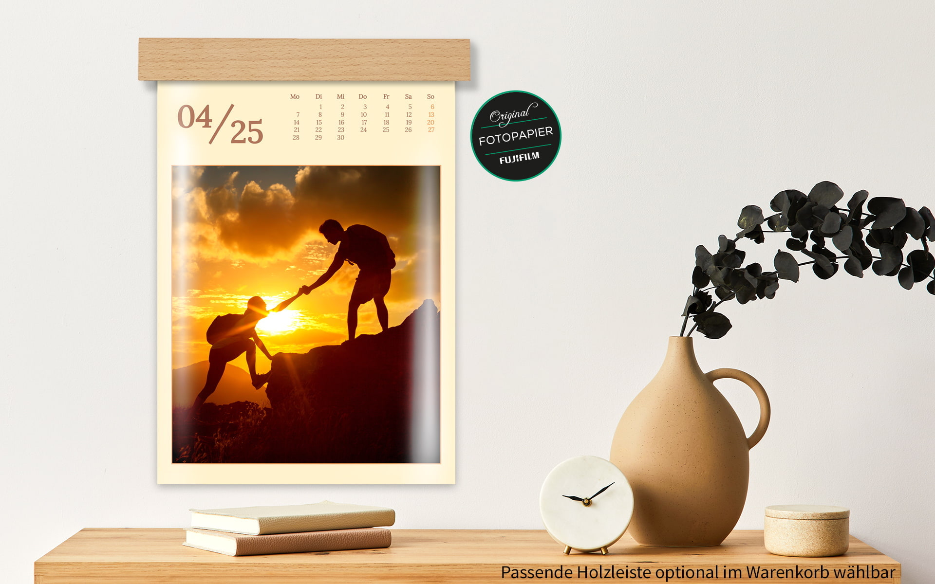 echtFoto-Wandkalender ca. A3 hoch von HappyFoto