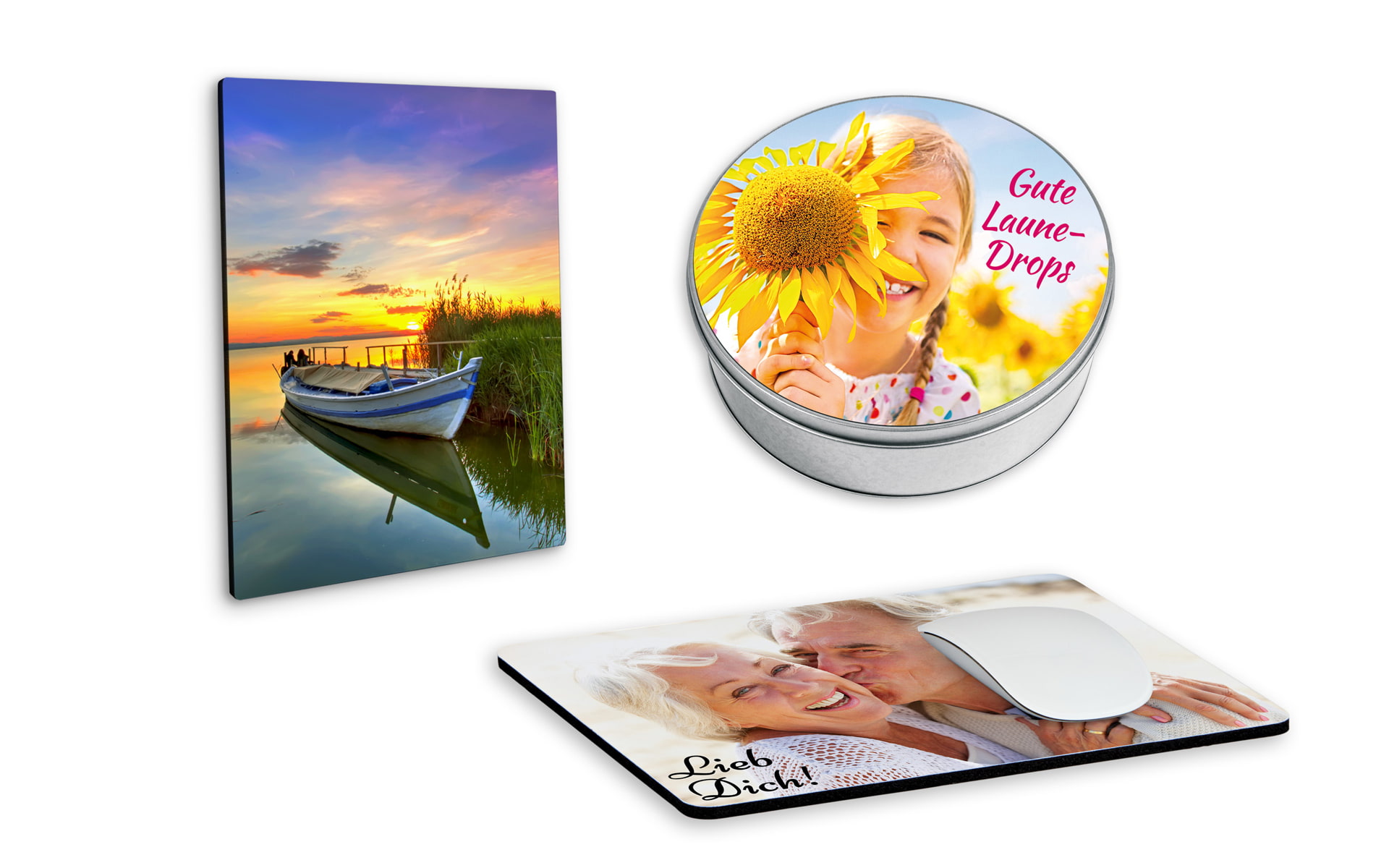 Praktische Foto Geschenkideen finden Sie bei HappyFoto
