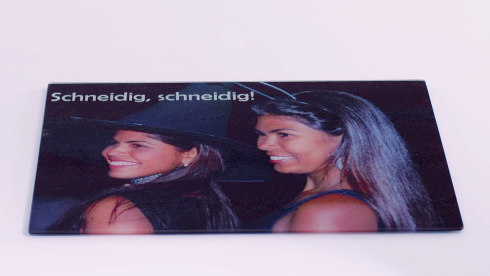 Foto Serviertablett Glasschneidebrett Selbst Gestalten Happyfoto