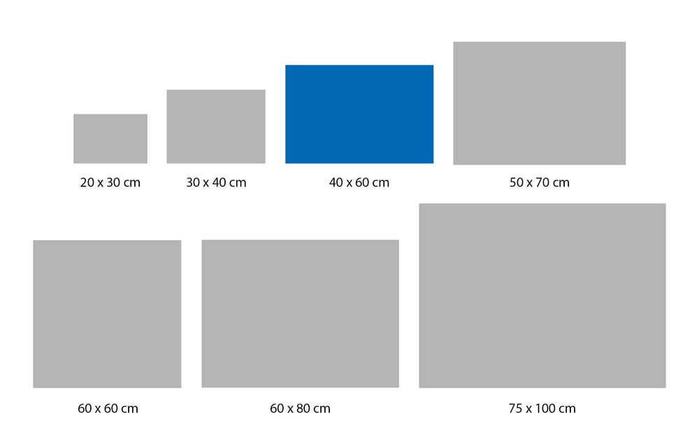 Foto auf Leinwand 40 x 60 cm