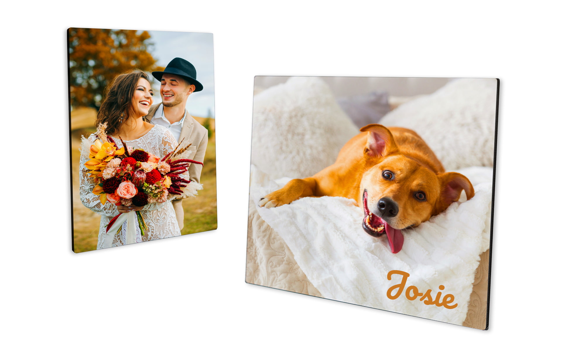 Fotoaufsteller einfach selbst gestalten und bestellen bei HappyFoto