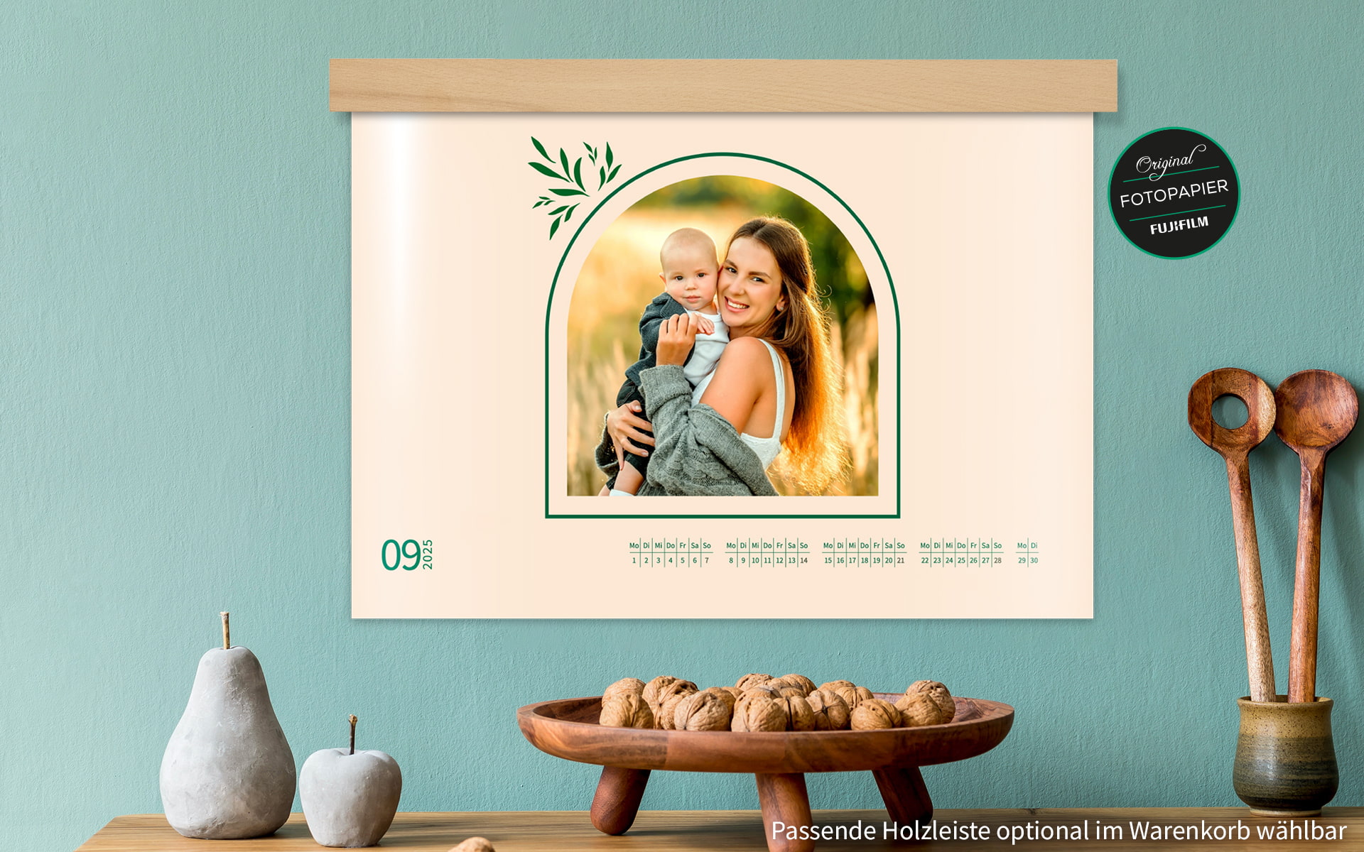 echtFoto-Wandkalender ca. A4 quer von HappyFoto