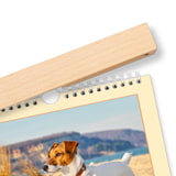 Holzleiste für Fotokalender
